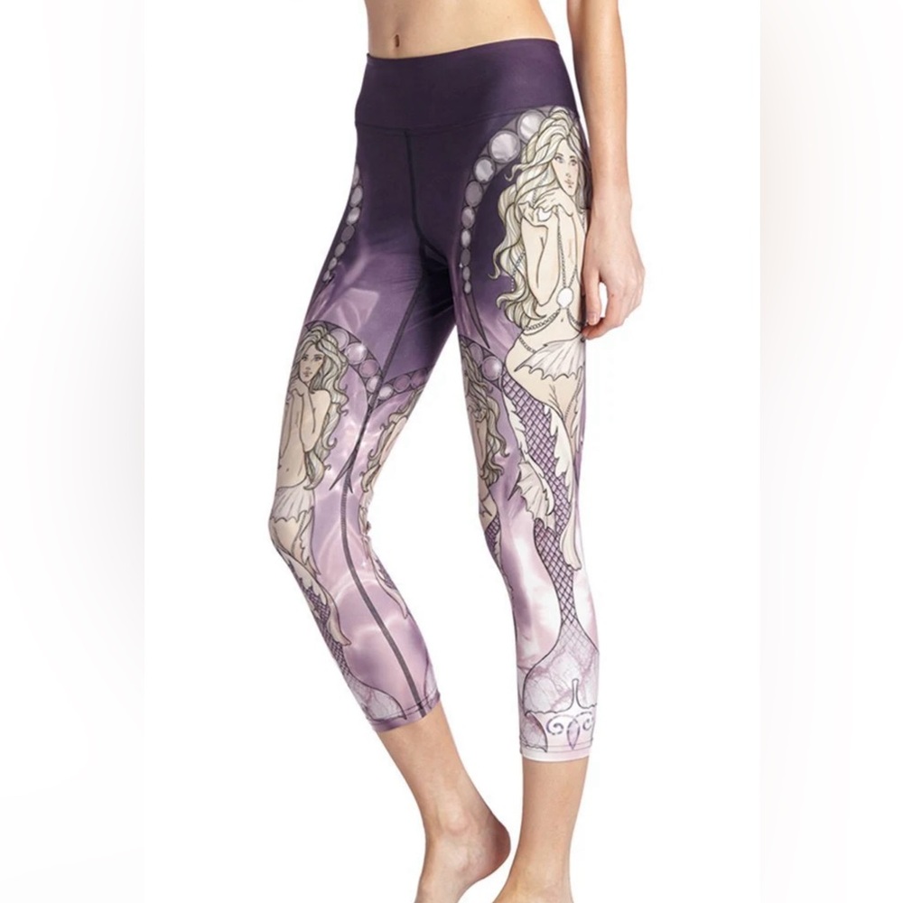 Capri Mermaid Eagle Rock Werkshop leggings